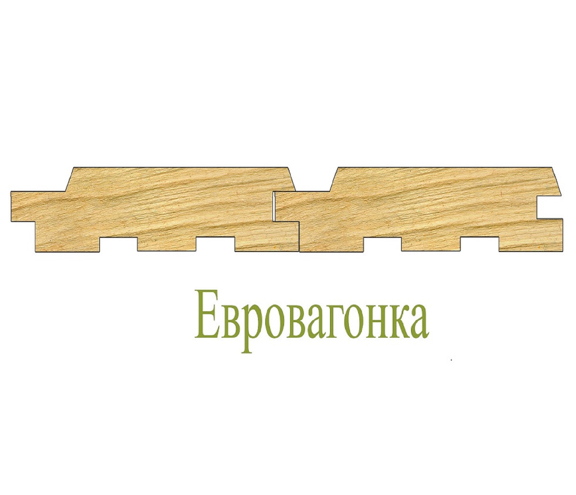 Вагонка деревянная ЕВРО Ель/Сосна С цельн.массив Архангельск