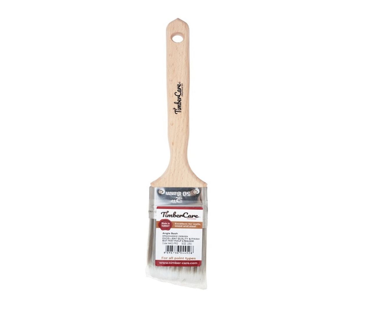 Кисть малярная TimberCare  Pro-Aqua Angel Sash / рукоять. древесина / щетина. искусственная