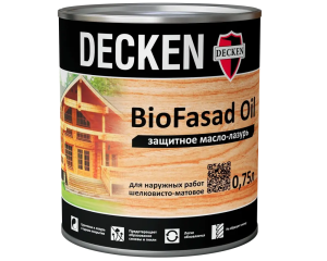 Масло защитное DECKEN BioFasad Oil