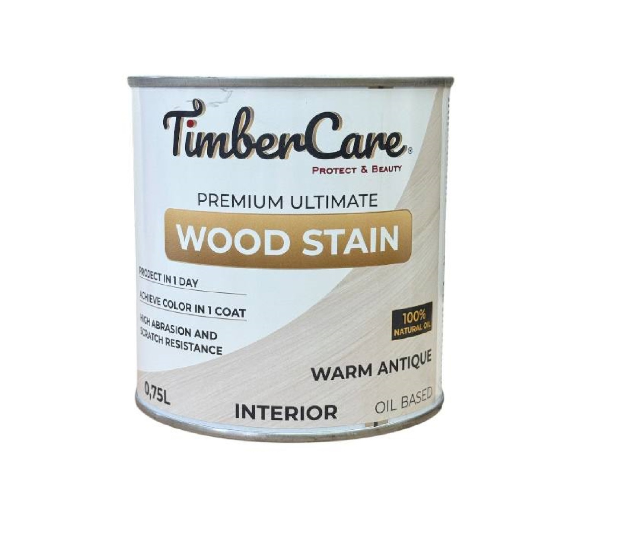 Масло тонирующее  TimberCare  Wood Stain / Warm antique / Античный белый
