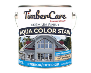 Суперстойкое полупрозрачное экопокрытие  TimberCare  Aqua Color Stain / прозрачный
