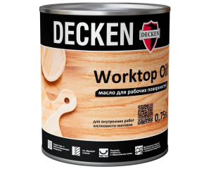 Масло для рабочих поверхностей DECKEN WorkTop Oil