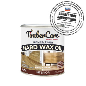 Масло защитное с твердым воском TimberCare  Hard Wax Oil / прозрачный матовый