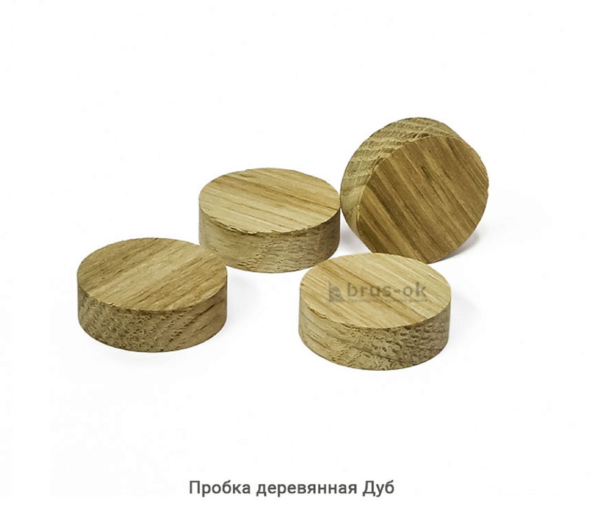 Пробка деревянная Дуб
