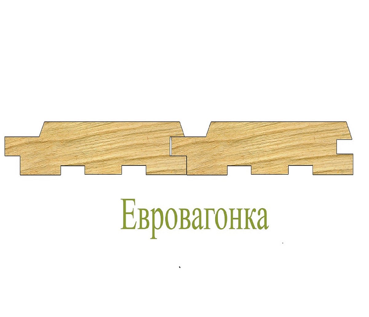 Вагонка деревянная ЕВРО Ель/Сосна АВ цельн.массив Архангельск