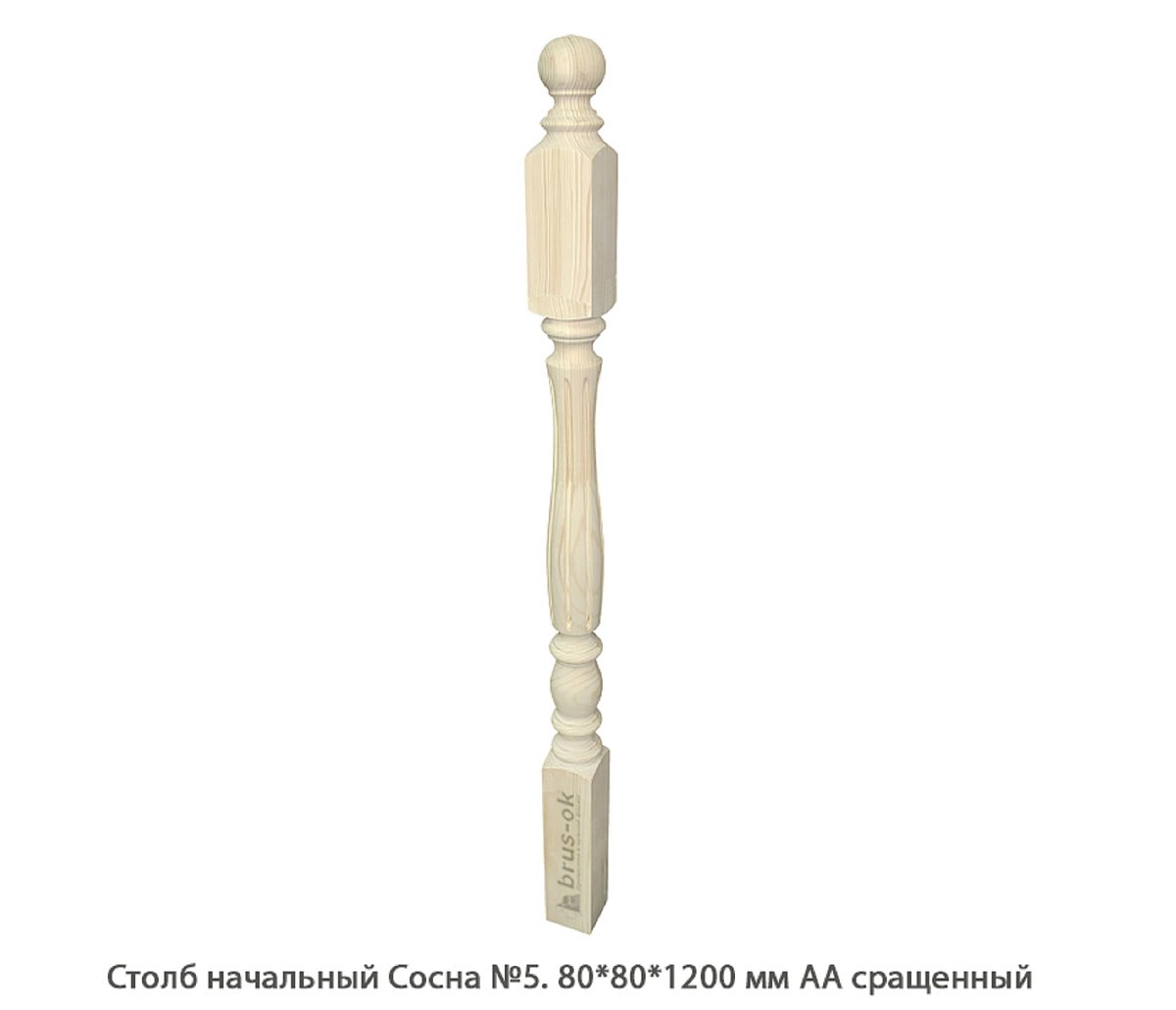 Столбы начальные - Купить начальный столб для лестницы деревянный, Москва, СПБ, Курск
