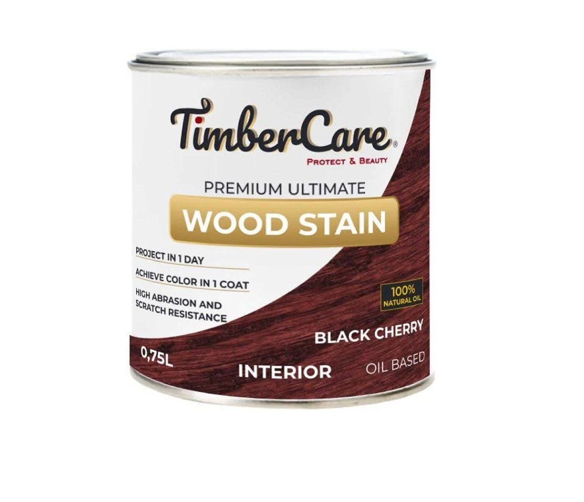Масло тонирующее  TimberCare  Wood Stain / Black cherry / Черешня