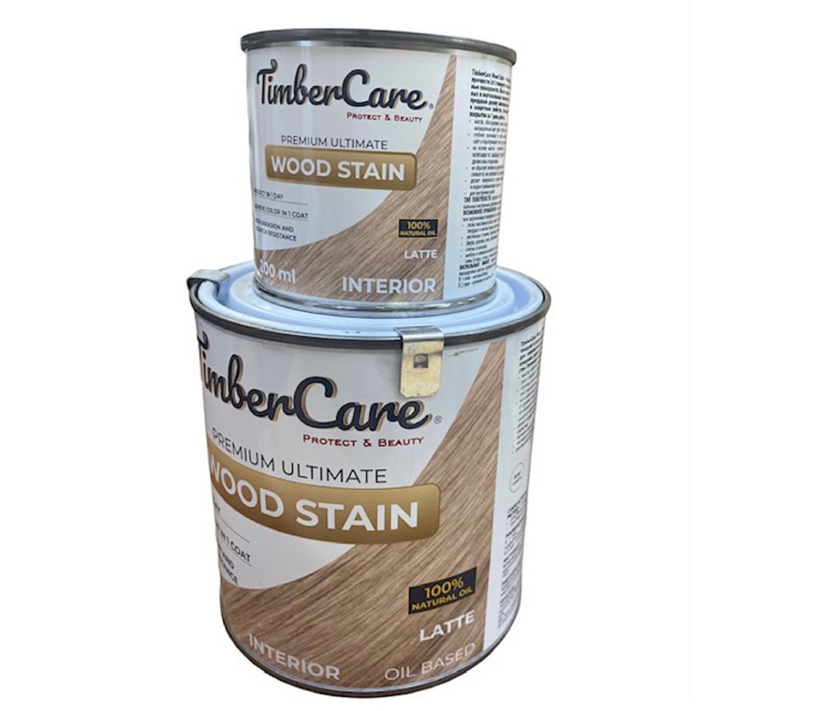 Масло тонирующее  TimberCare  Wood Stain / Latte / Латте