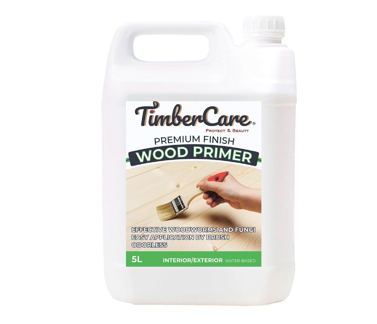 Грунт-антисептик TimberCare  Wood Primer 26 м2/л для внутренних и наружных работ