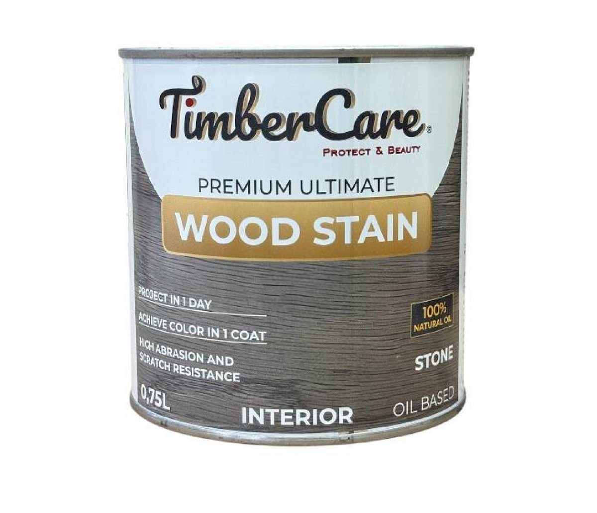 Масло тонирующее  TimberCare  Wood Stain / Stone / Песчаная галька