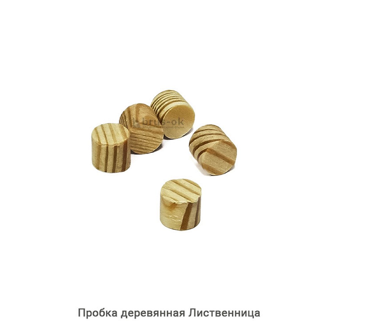 Пробка деревянная Лиственница