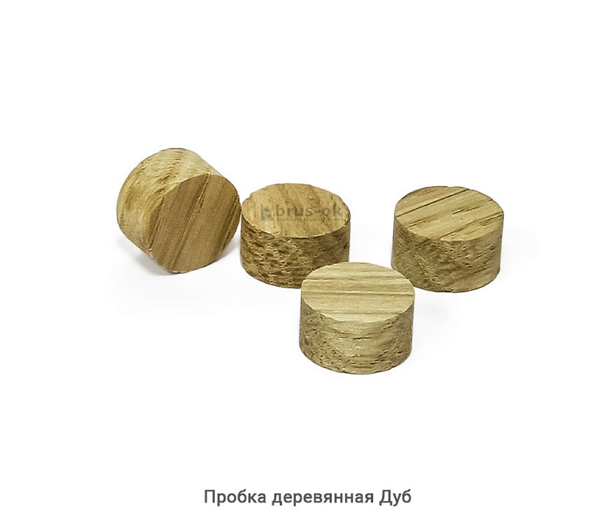 Пробка деревянная Дуб