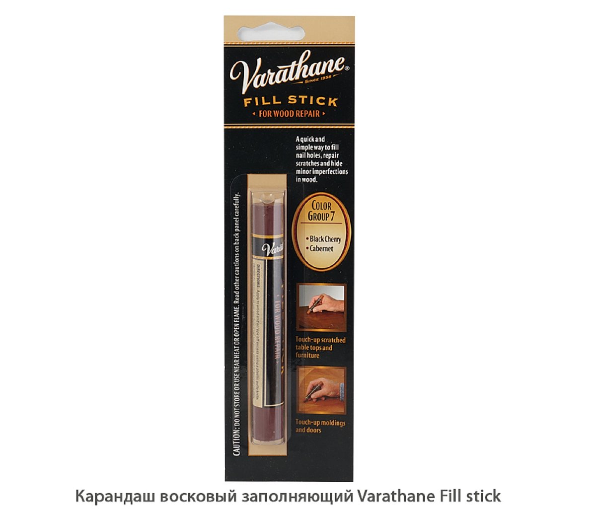 Карандаш восковый заполняющий Varathane Fill stick