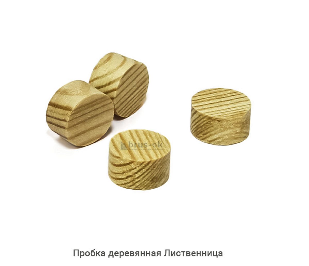 Пробка деревянная Лиственница